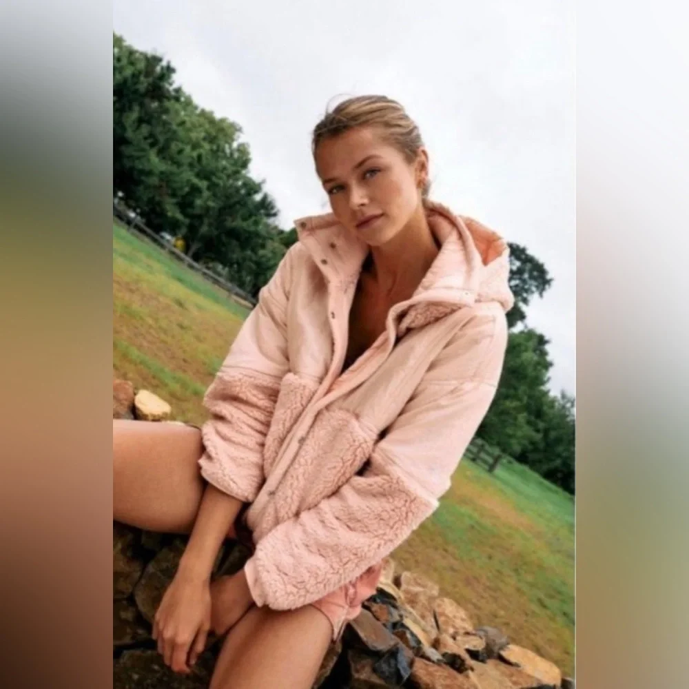 Free People Sherpa/Fleece Jacket - Picture 13 of 13
